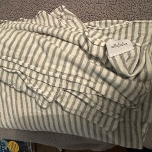 Solly Wearable - gray and white stripe. Love these so much!